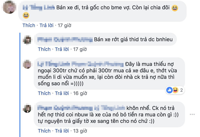 Mua xe chung nhưng muốn chồng trả tiền hết, ly hôn đòi cả tiền lẫn xe, vợ trẻ bị mỉa mai khôn thế quê em đầy”-2