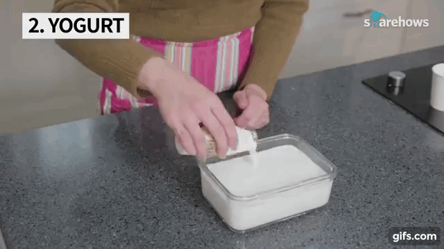 Có cách làm sữa chua bằng lò vi sóng trong vài nốt nhạc thế này mà lâu nay chị em không hay biết-4