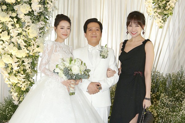 Vì sao Việt Hương, Cát Phượng, Lâm Vỹ Dạ không có mặt trong đám cưới Trường Giang?-1