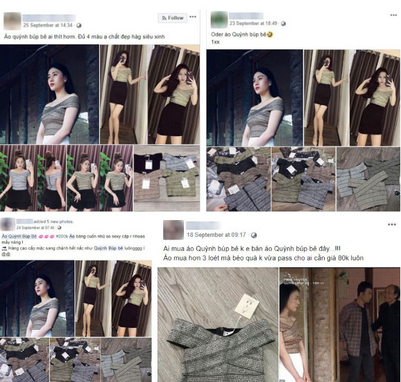 Nhờ Quỳnh Búp Bê mà các shop online thi nhau đắt hàng mẫu áo hot hit” này-3