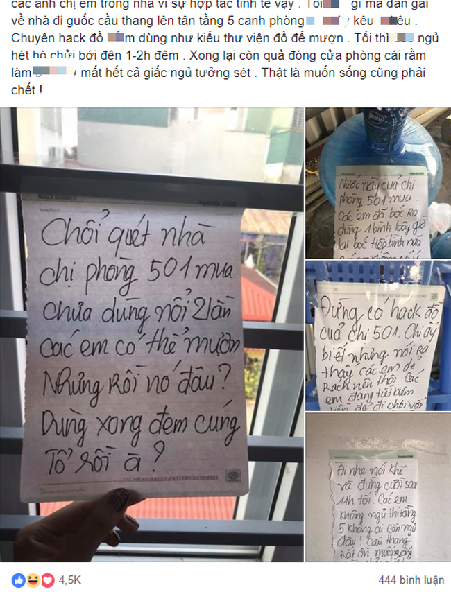 Gặp hàng xóm ở trọ có tính tắt mắt, dẫn người yêu về làm ồn suốt đêm, cô gái hốt hoảng dọn đồ bỏ chạy-1