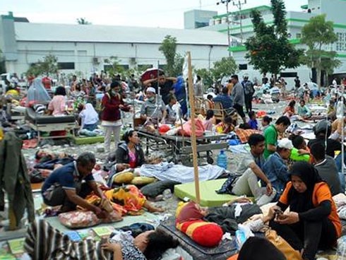 Tiếp tục động đất mạnh ngoài khơi Indonesia