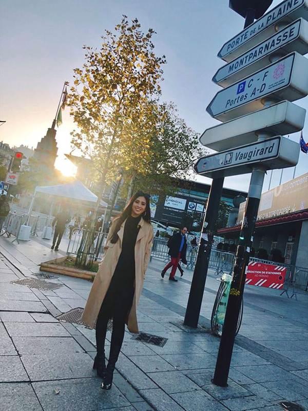 Những hình ảnh đầu tiên của Hoa hậu Tiểu Vy trên đất Pháp-4