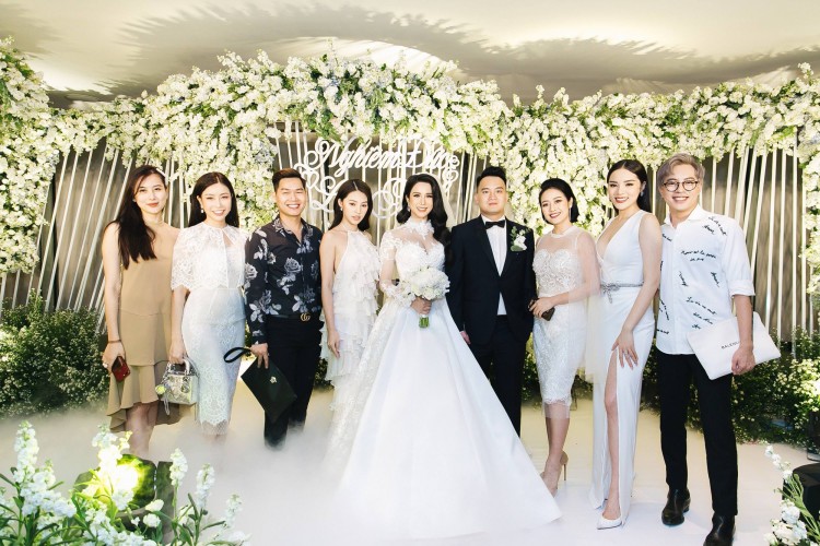 Chỉ là đi dự tiệc cưới thôi, nhiều sao Việt bị chỉ trích vì vô tâm lên đồ lấn lướt cả cô dâu - chú rể-6