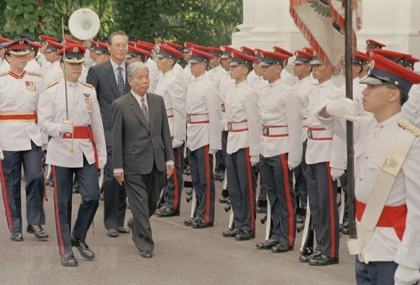 Hình ảnh nguyên Tổng bí thư Đỗ Mười cùng lãnh đạo các nước-5