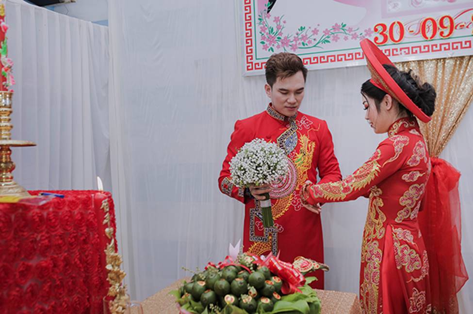 Ảnh độc đám cưới bí mật ở nhà quê của Lâm Chấn Huy và vợ kém 12 tuổi-5