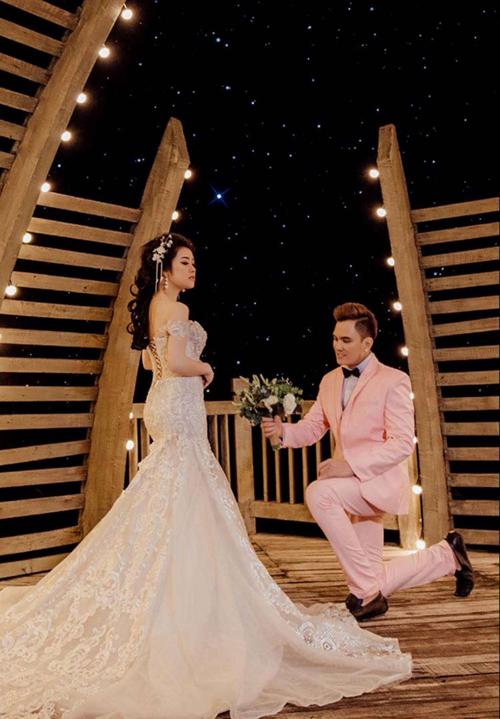 Ảnh độc đám cưới bí mật ở nhà quê của Lâm Chấn Huy và vợ kém 12 tuổi-14