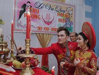 Ảnh độc đám cưới bí mật ở nhà quê của Lâm Chấn Huy và vợ kém 12 tuổi