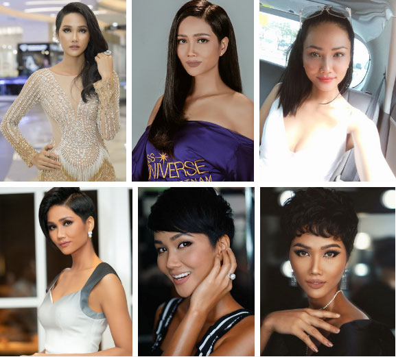 Ngắn thành dài thì thường quá, giờ HHen Niê còn chơi lớn từ tóc đen thành vàng hoe lạ lẫm-5