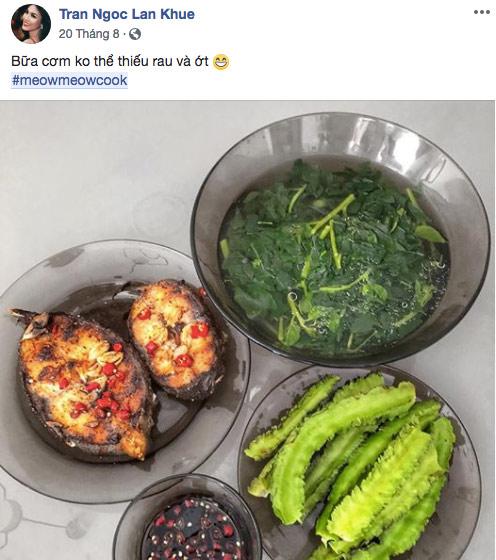 Chi tiết nhỏ tiết lộ khẩu vị lạ trong mâm cơm của Lan Khuê khiến nhiều người giật mình-3