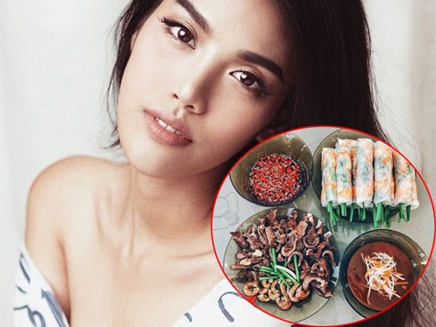 Chi tiết nhỏ tiết lộ khẩu vị lạ trong mâm cơm của Lan Khuê khiến nhiều người giật mình