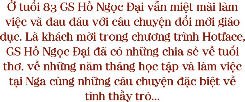 Chuyện ly kỳ: GS Hồ Ngọc Đại trả lại 1 vali tiền cho học trò-1