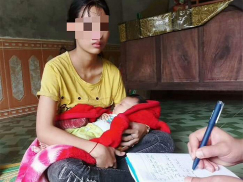 Vụ mẹ trẻ 16 tuổi cầu cứu vì chồng bạo hành: Người chồng nói mình bị oan?-3