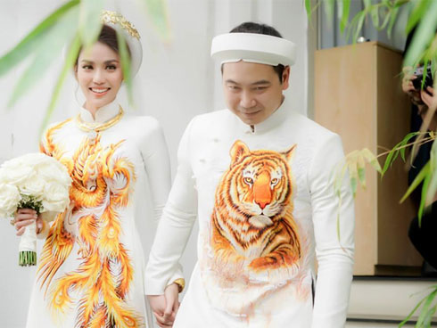 Hé lộ những hình ảnh đầu tiên về không gian tiệc cưới lộng lẫy của Lan Khuê - John Tuấn Nguyễn-5