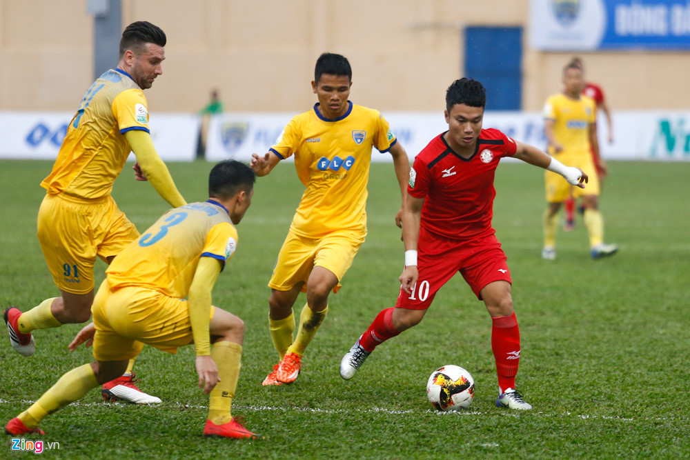 Công Phượng, Phi Sơn và đội hình sao gốc Nghệ khuynh đảo V.League-3