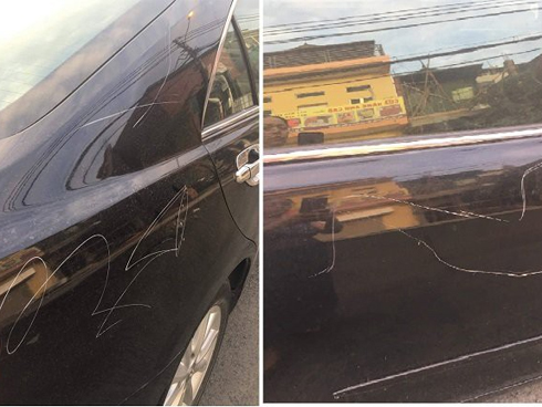 Chủ nhân chiếc xe Camry bị cào xước: Quý bà dùng vật nhọn cào xe khoảng hơn 30 tuổi-1