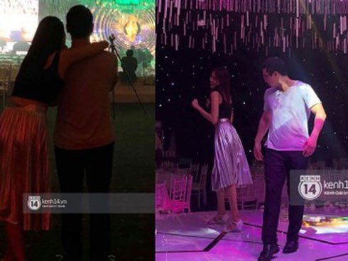 Lan Khuê và John Tuấn Nguyễn đã có mặt tại địa điểm tổ chức đám cưới, tất bật tập duyệt cho tiết mục đặc biệt trong hôn lễ