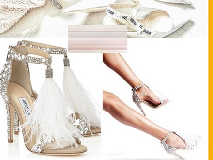Không chỉ đầu tư váy cưới, Lan Khuê còn chi gần 100 triệu cho 3 đôi giầy cưới đẹp như cổ tích