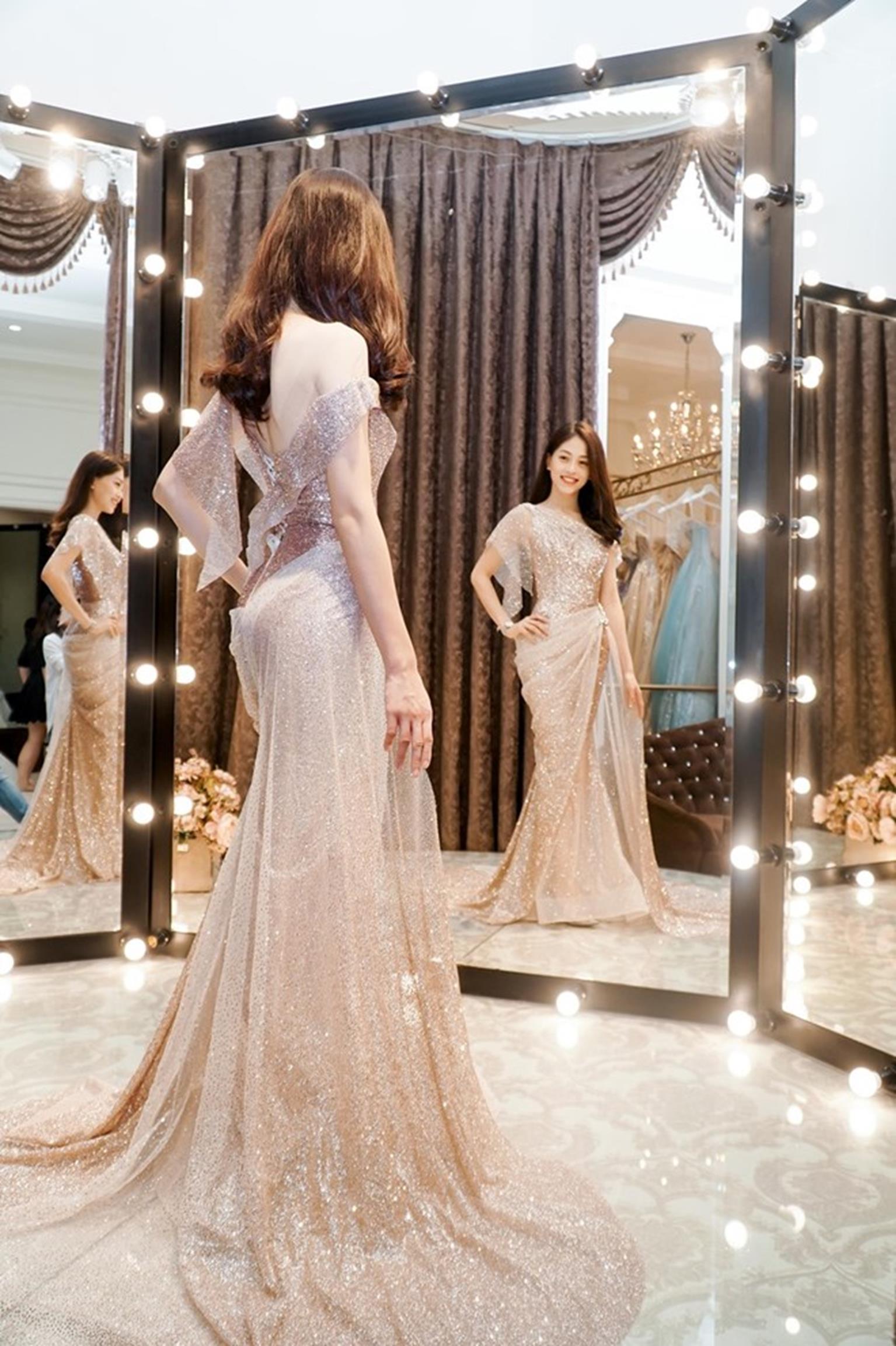 Á hậu Phương Nga mặc váy đẹp tựa nữ thần đi thi Miss Grand International-3