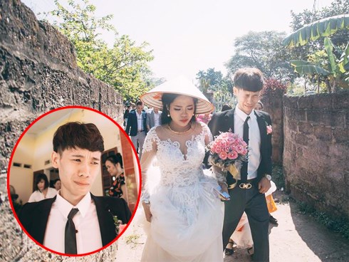 Chú rể mếu máo, ngáp ngủ trong đám cưới và lí do đằng sau khiến ai cũng cảm động