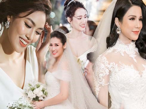 4 cô dâu đẹp nhất Vbiz năm 2018: Mỗi người một vẻ nhưng vẫn có điểm chung nhan sắc, tinh ý một chút là nhận ra ngay