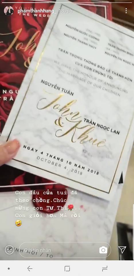 Hé lộ lý do Hà Hồ đến muộn, Thanh Hằng vắng mặt trong đám cưới của Lan Khuê-3