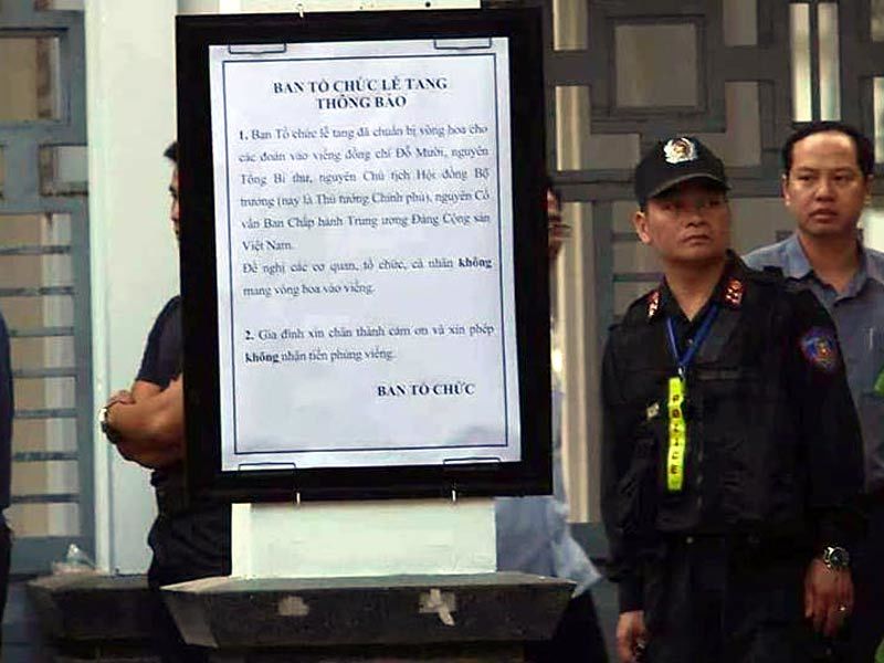 Lễ viếng nguyên Tổng bí thư Đỗ Mười-25