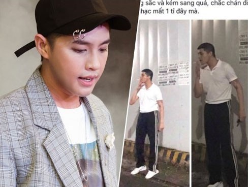 Bắt gặp Noo Phước Thịnh hút thuốc giữa 'tâm bão' bị kiện đòi bồi thường gần 1 tỷ đồng?