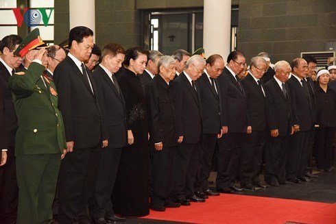 Lễ viếng nguyên Tổng bí thư Đỗ Mười-18