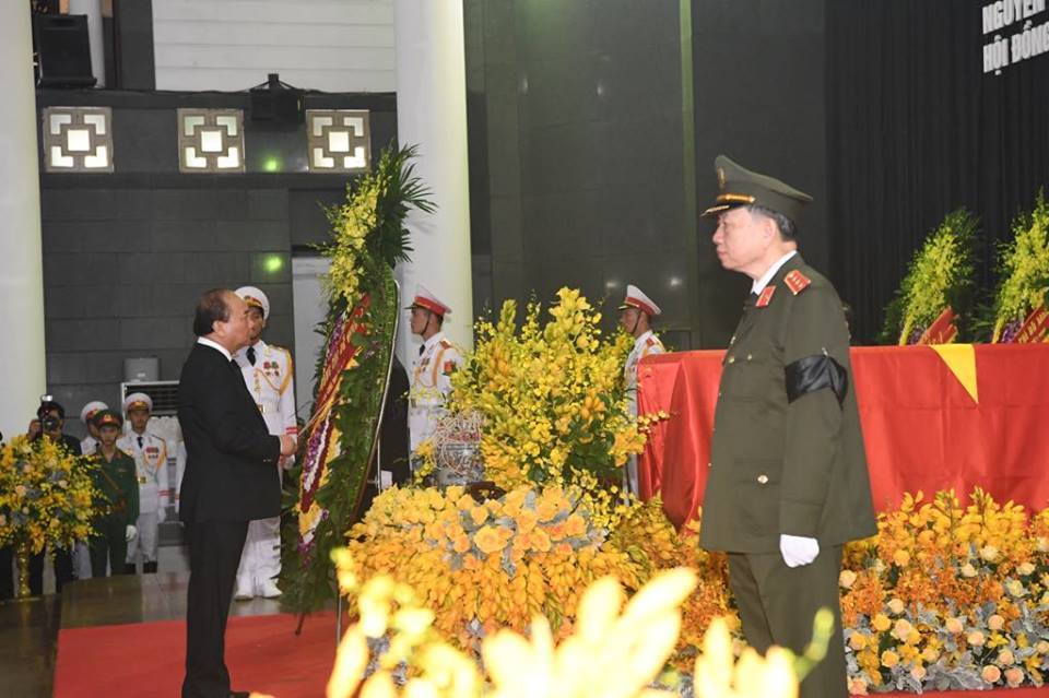 Lễ viếng nguyên Tổng bí thư Đỗ Mười-11