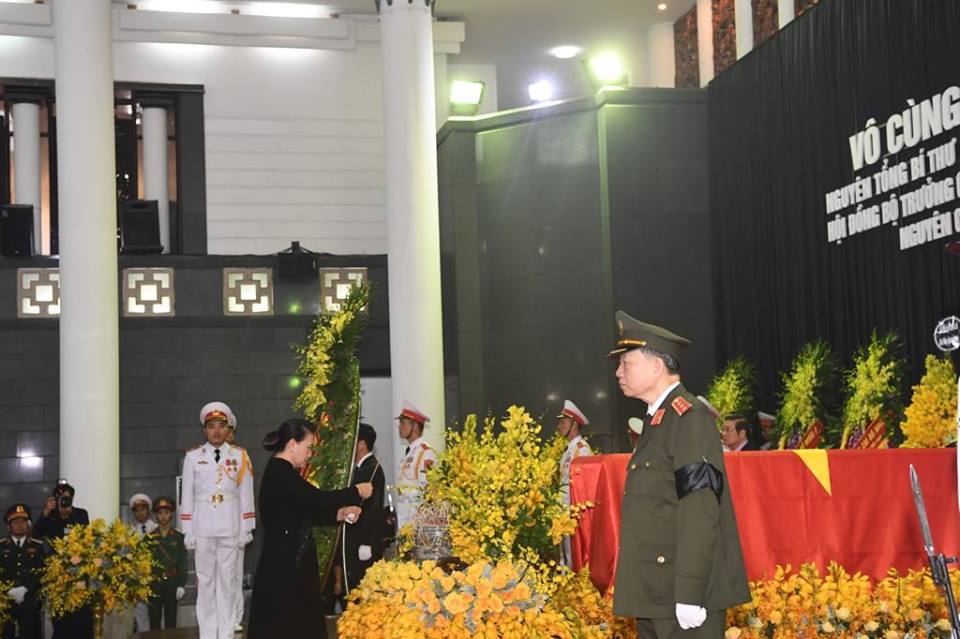 Lễ viếng nguyên Tổng bí thư Đỗ Mười-12