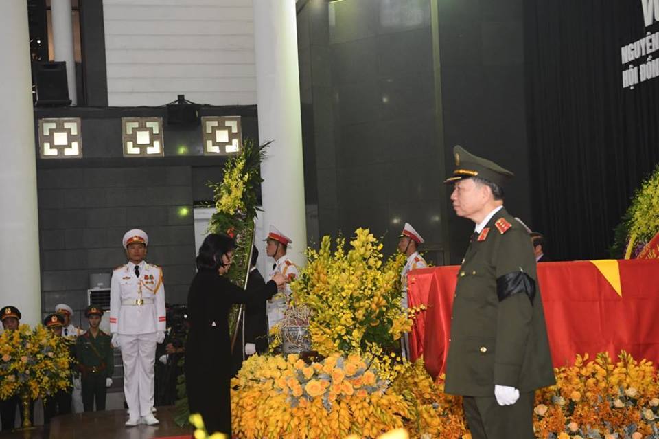 Lễ viếng nguyên Tổng bí thư Đỗ Mười-10