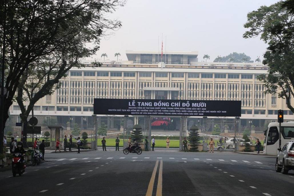 Xúc động lễ viếng nguyên Tổng Bí thư Đỗ Mười tại TP HCM-1