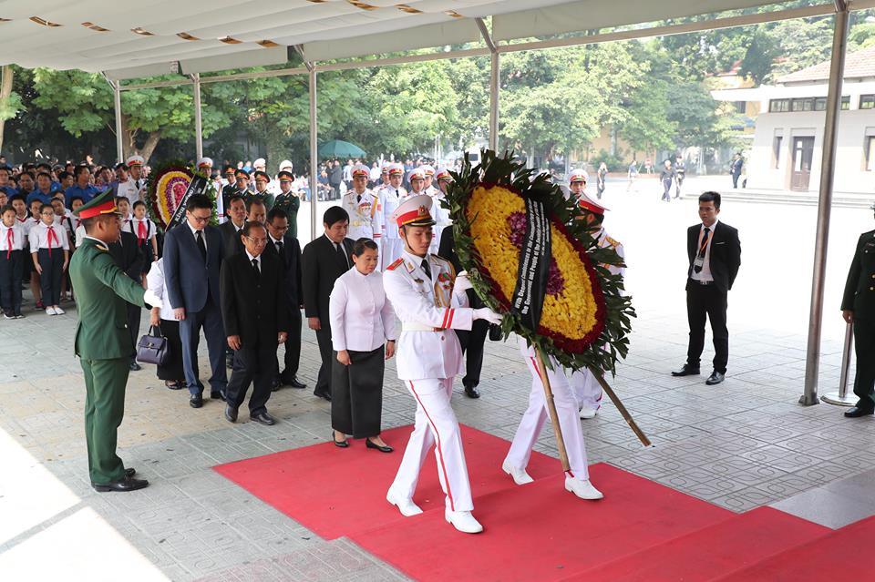Lễ viếng nguyên Tổng bí thư Đỗ Mười-1