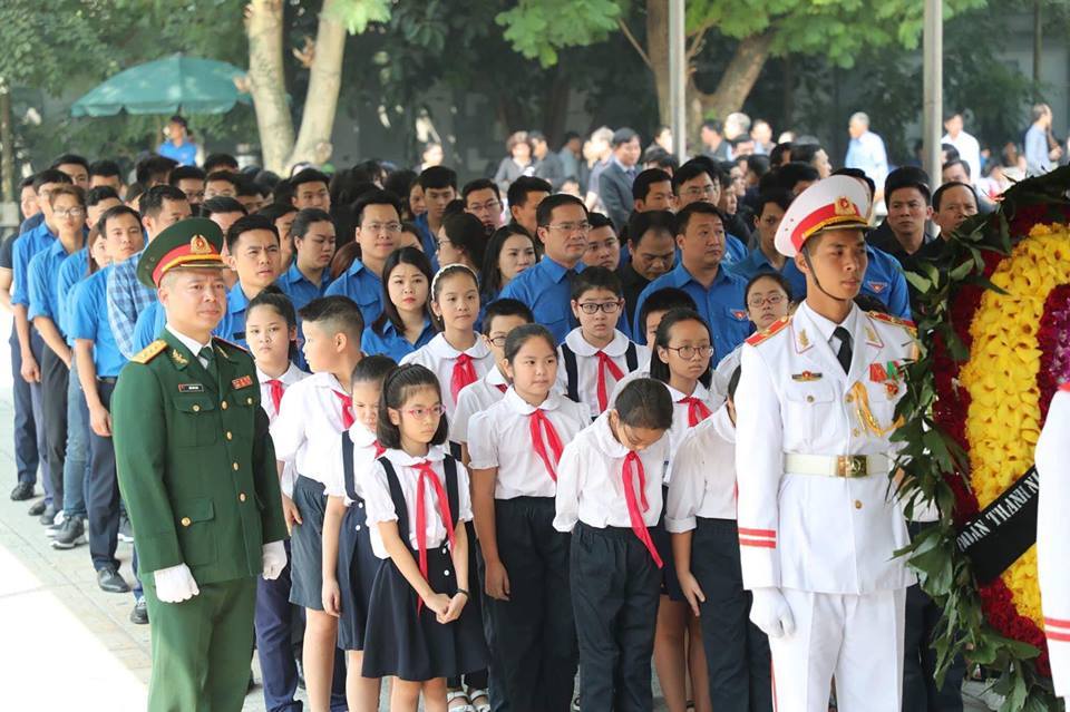 Lễ viếng nguyên Tổng bí thư Đỗ Mười-3