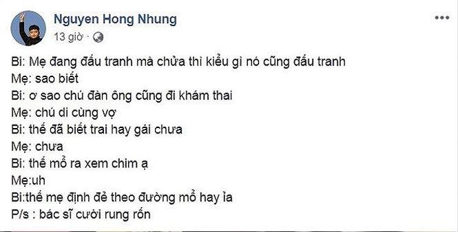 Vợ Xuân Bắc khoe ảnh mang thai con thứ 3-4