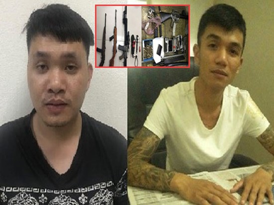 Choáng với 'kho' vũ khí AK 47, AR 15 của 2 'lái súng' Quảng Ninh, Bắc Ninh