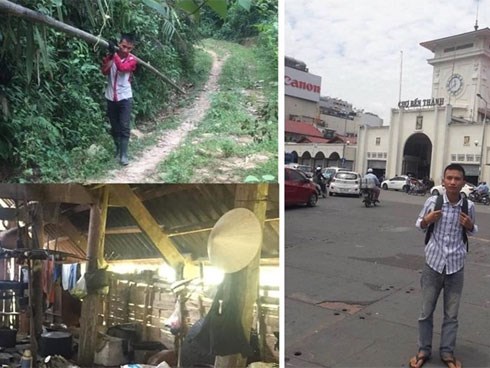 Bị Trường Sĩ quan Thông tin trả về, nam sinh Nghệ An vào rừng hái măng kiếm sống