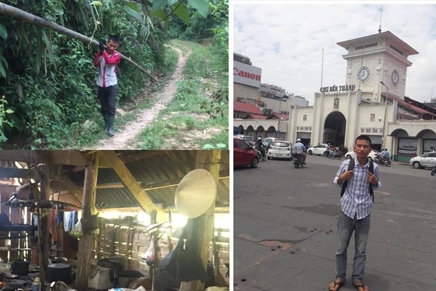 Bị Trường Sĩ quan Thông tin trả về, nam sinh Nghệ An vào rừng hái măng kiếm sống-1