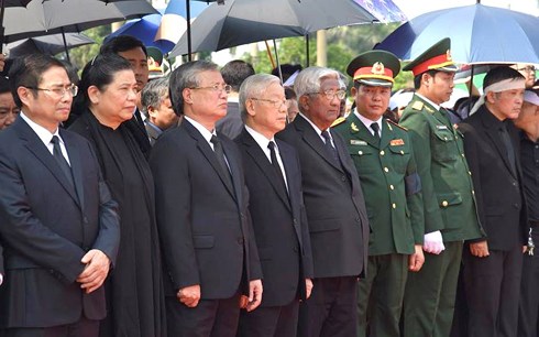 Nguyên Tổng bí thư Đỗ Mười về với đất mẹ-10
