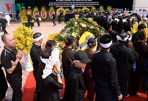 Nguyên Tổng bí thư Đỗ Mười về với đất mẹ-1