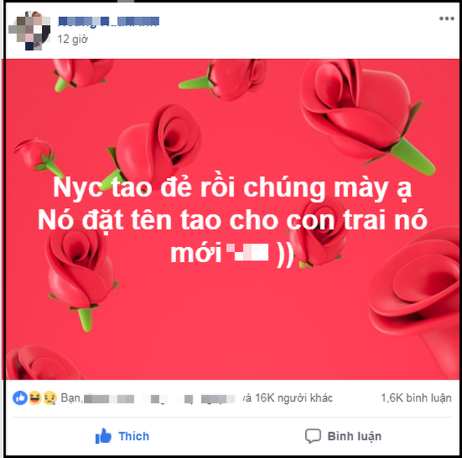 Chàng trai cay cú vì người yêu cũ lấy tên mình đặt cho con, dân mạng lại đoán ra lý do khó đỡ thế này-1