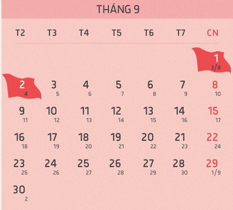 Chi tiết lịch nghỉ lễ các ngày trong năm 2019: Nghỉ Tết Nguyên đán 9 ngày-3