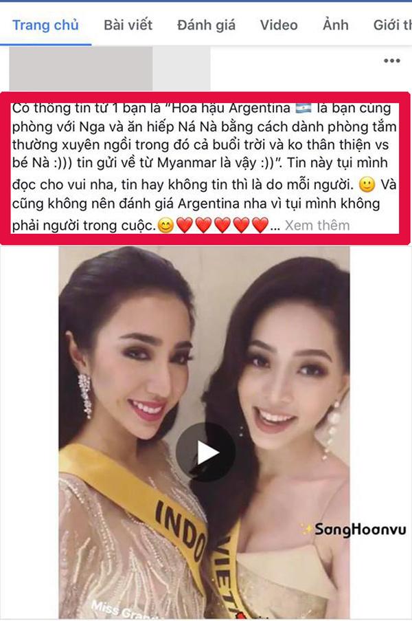 Cộng đồng mạng bức xúc trước tin Á hậu Phương Nga bị chơi xấu tại Miss Grand 2018-1