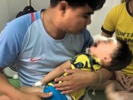 Bé trai 2 tuổi bị chó becgie nhà nuôi cắn đa chấn thương ở mặt