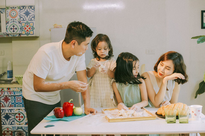 Lưu Hương Giang - Hồ Hoài Anh lần đầu khoe mái ấm nhỏ với gia đình đủ 4 thành viên-5