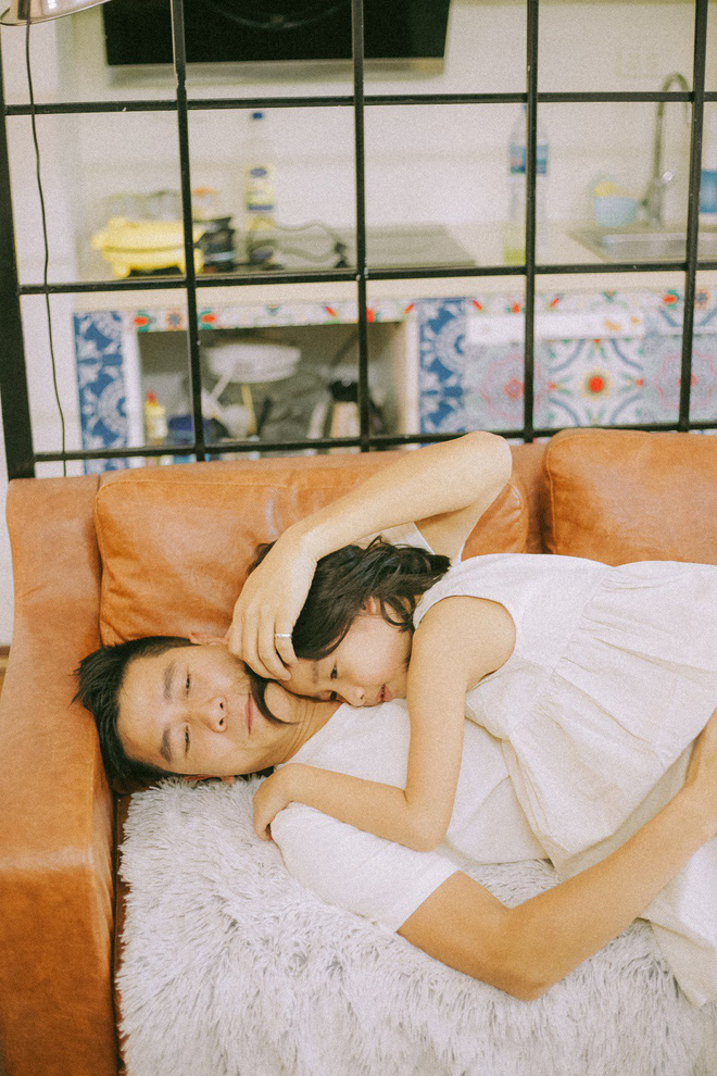 Lưu Hương Giang - Hồ Hoài Anh lần đầu khoe mái ấm nhỏ với gia đình đủ 4 thành viên-8