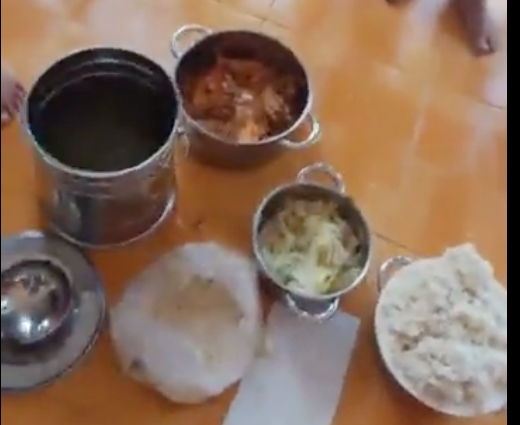 Phụ huynh lấy cớ mang thuốc cho con để vào trường, tận mắt chứng kiến bữa ăn khủng khiếp-2