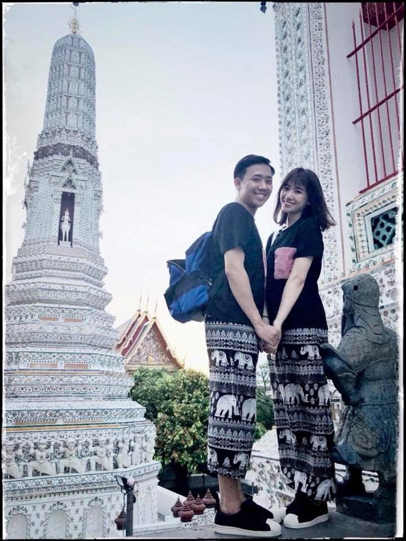 Đệ nhất nghiện mặc đồ đôi với vợ đích thị là Trấn Thành, đến màu son môi cũng bắt chước-8