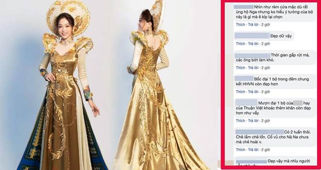 Phương Nga mang quốc phục Ngũ Phụng Tề Phi” cộng đồng mạng bảo nhìn như rèm cửa-2